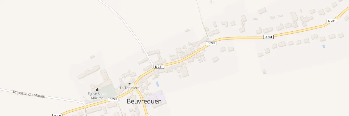 Plan du 541 Rue Principale à Beuvrequen