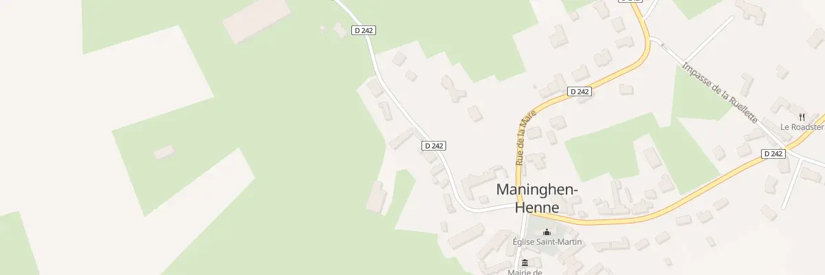 Plan du 149 Rue Creuze à Maninghen-Henne