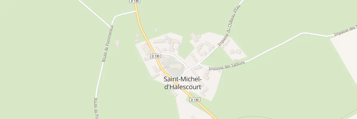 Plan du 6 Rue de l’Eglise à Saint-Michel-d’Halescourt