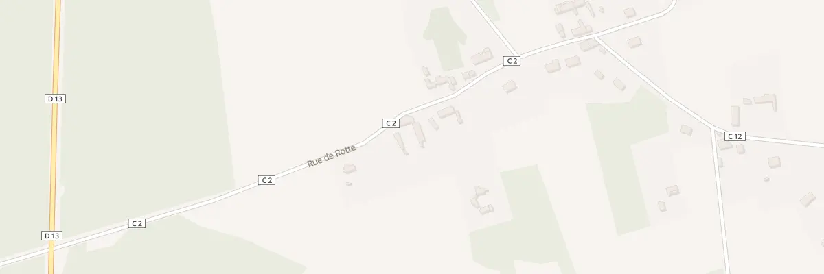 Plan du 401 Rue de Rotte à Dhuizon
