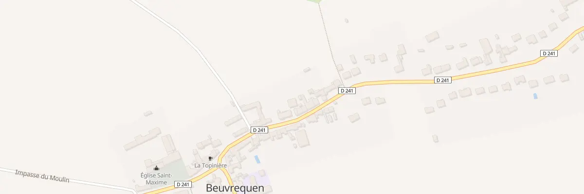 Plan du 579 Rue Principale à Beuvrequen