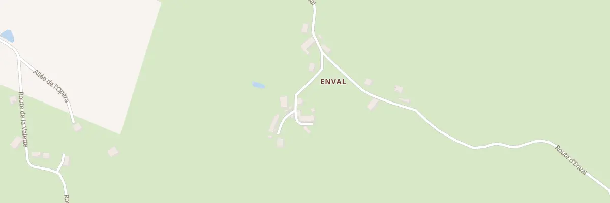 Plan du 5072 Enval à Saint-Jal