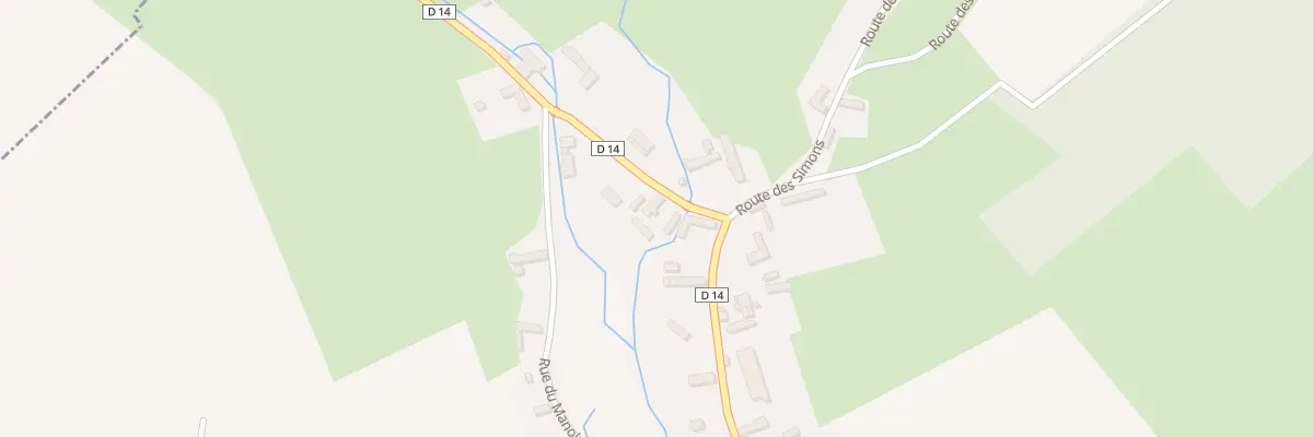 Plan du 21 Rte de la Levrière à Mesnil-sous-Vienne