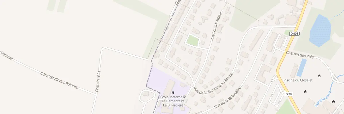 Plan du 19 Rue de la Garenne au Moine à Épernon