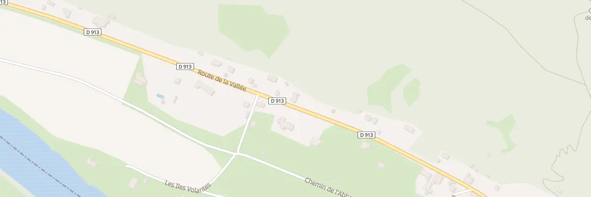 Plan du 120 Rte de la Vallée à Haute-Isle