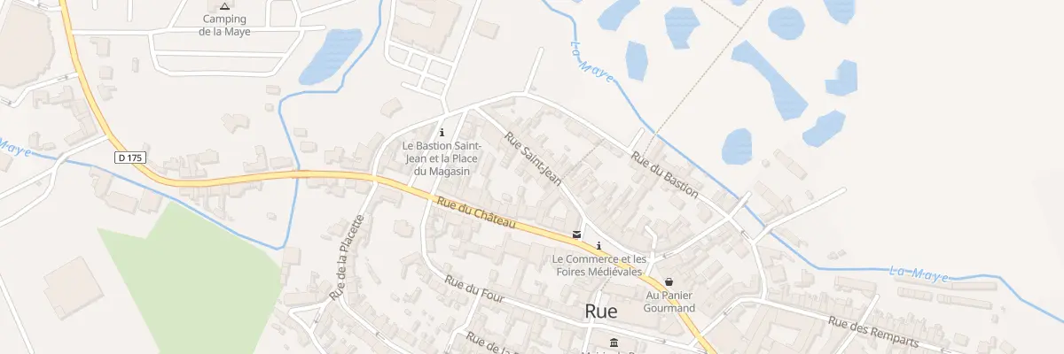 Plan du 5 Rue St Jean à Rue