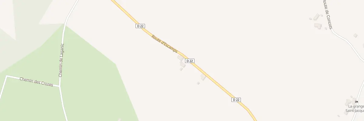 Plan du 5023 Colombie à Bach