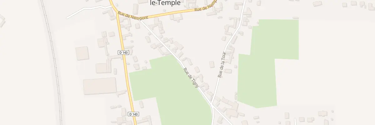 Plan du 19 Rue de Tigny à Conchil-le-Temple
