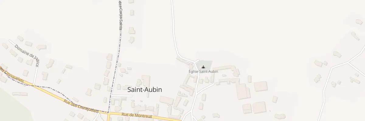 Plan du 5 Rue de l’Eglise à Saint-Aubin
