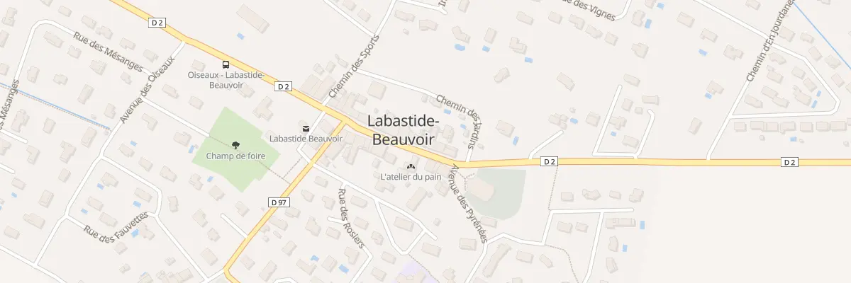 Plan du 31A Av du Lauragais à Labastide-Beauvoir