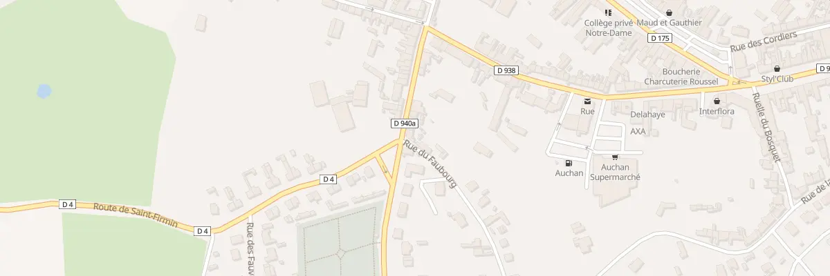 Plan du 17 Rue du Pt Versailles à Rue