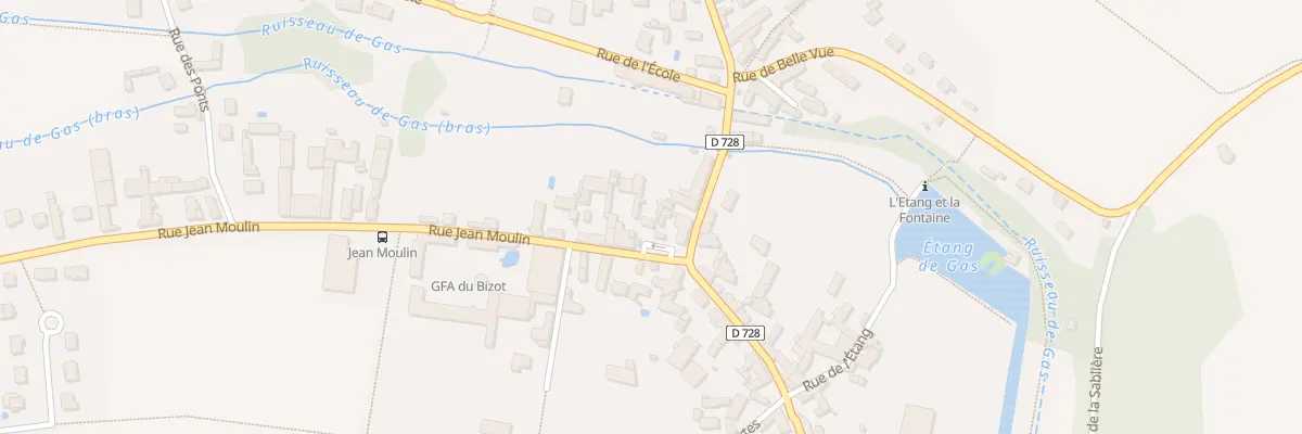 Plan du 4 Pl Saint-gilles à Gas