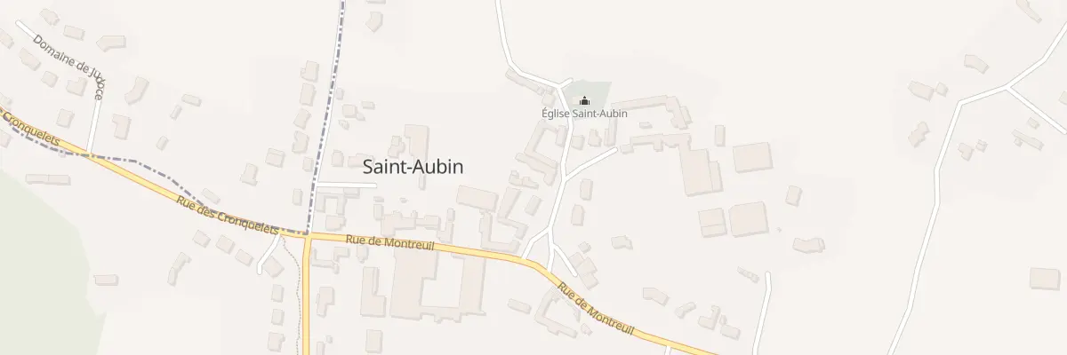 Plan du 5 Pl de la Mairie à Saint-Aubin
