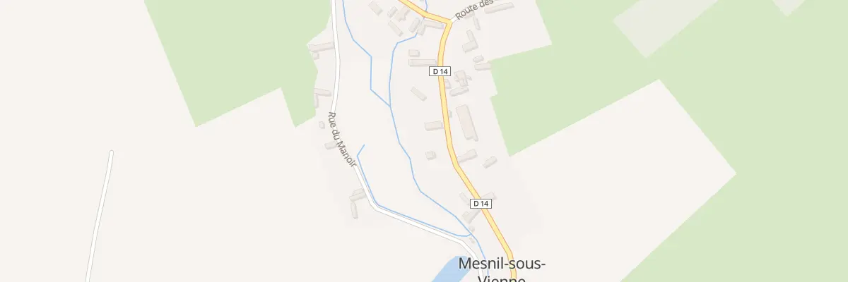 Plan du 9000I Rte de la Levrière à Mesnil-sous-Vienne
