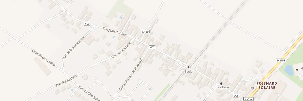 Plan du 55 Rue Jean Bordier à Baule