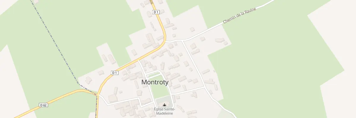 Plan du 32 Che de la Cote d’Oliviers à Montroty