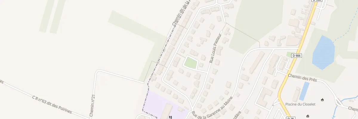 Plan du 25 Rue de la Garenne au Moine à Épernon