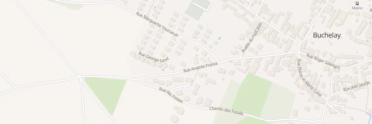 Plan du 28 Rue Anatole France à Buchelay