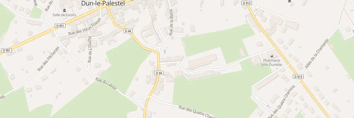 Plan du 11 Rue des Limonadiers à Dun-le-Palestel