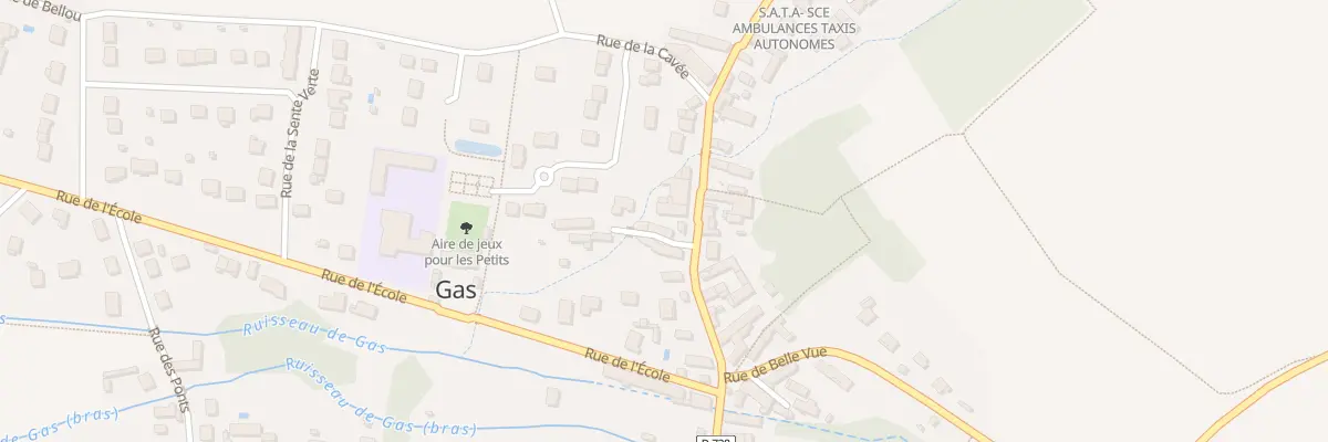 Plan du 41 Rue de la République à Gas