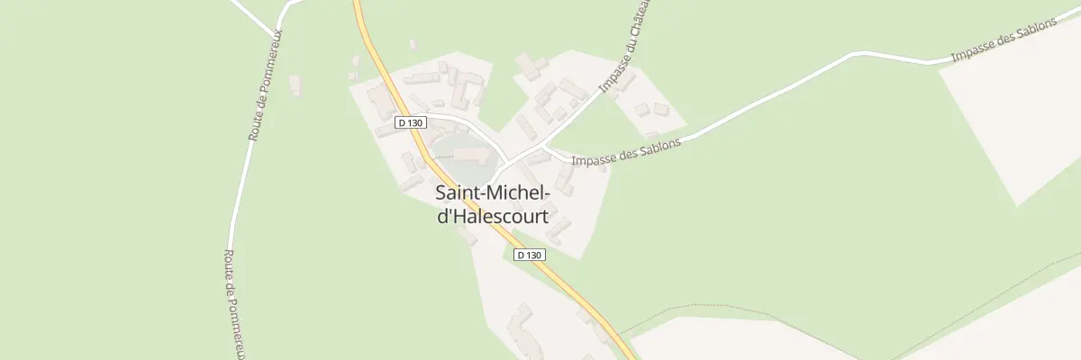 Plan du 5004 Saint Michel à Saint-Michel-d’Halescourt