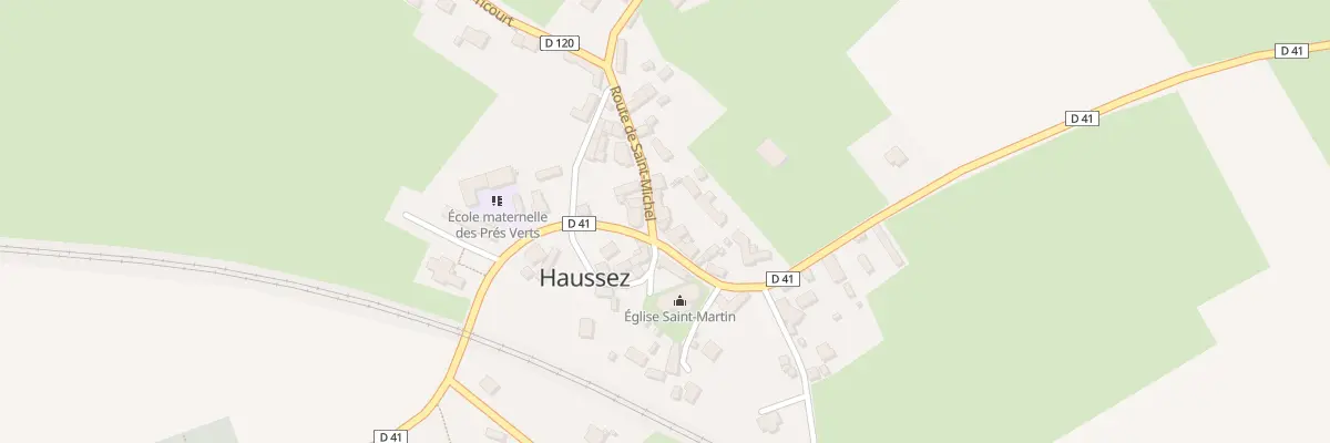 Plan du 5164 Haussez Village à Haussez