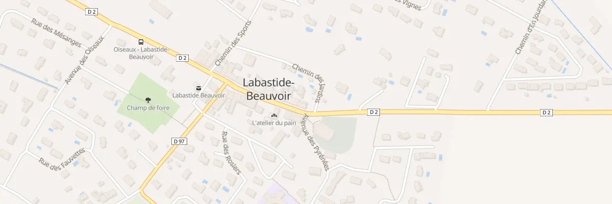 Plan du 35 Av du Lauragais à Labastide-Beauvoir