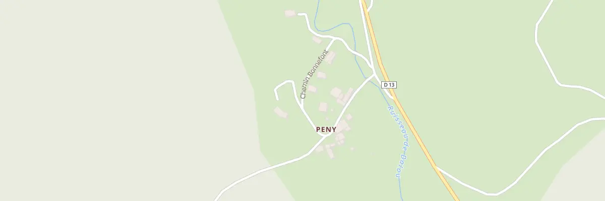 Plan du 1 Peny Hameau à Gudas