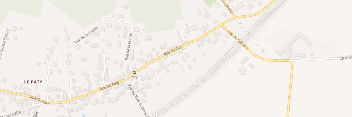 Plan du 62 Rue du Paty à Hanches