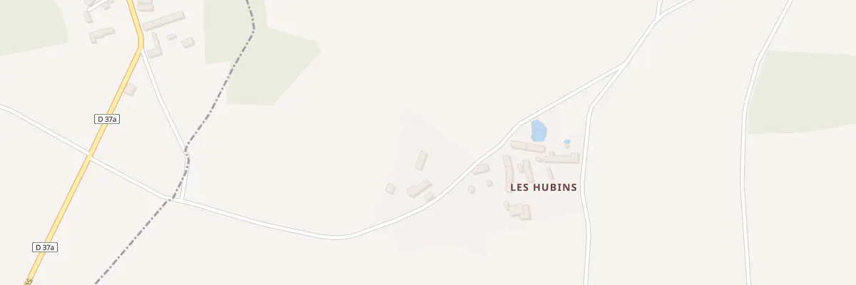 Plan du 5092 Les Ubins à Buxeuil