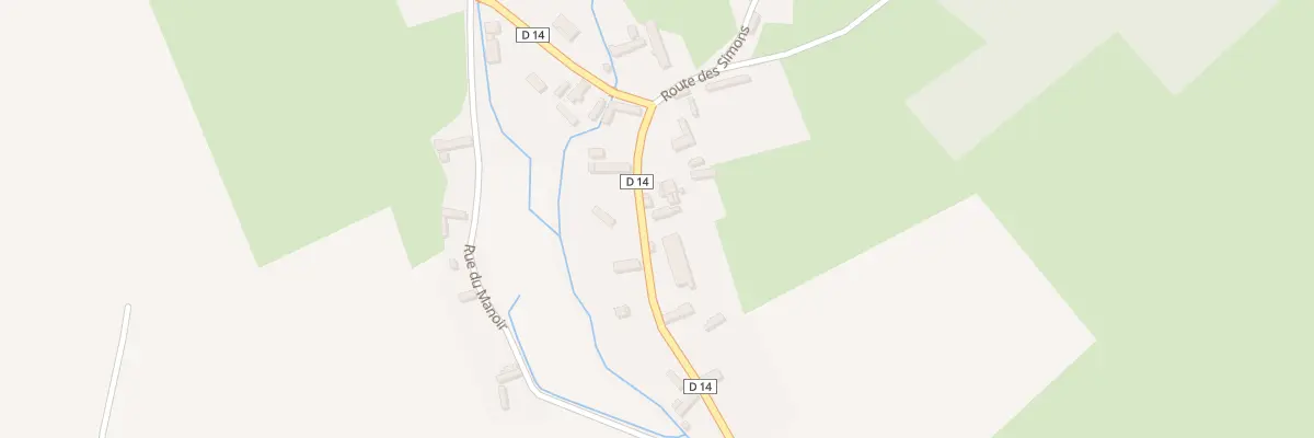 Plan du 22 Rte de la Levrière à Mesnil-sous-Vienne