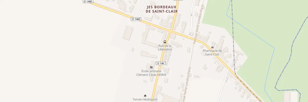 Plan du 3 Rte de Rouen à Château-sur-Epte