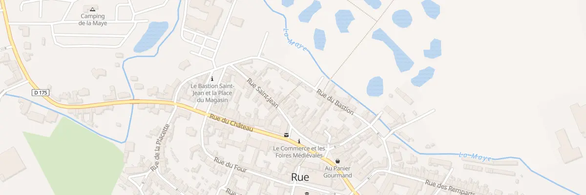 Plan du 6 Rue St Jean à Rue