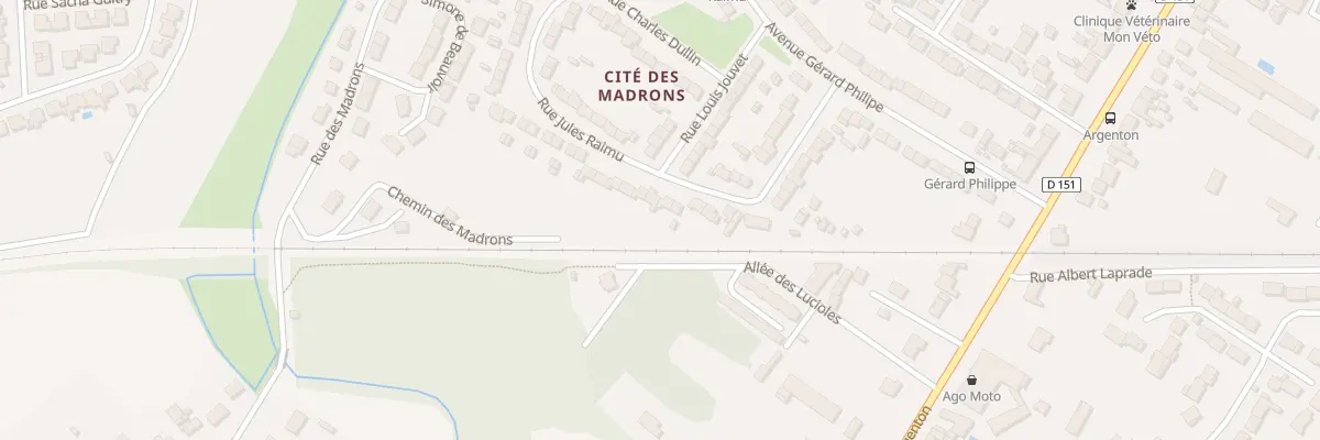 Plan du 72 Rue Raimu à Châteauroux
