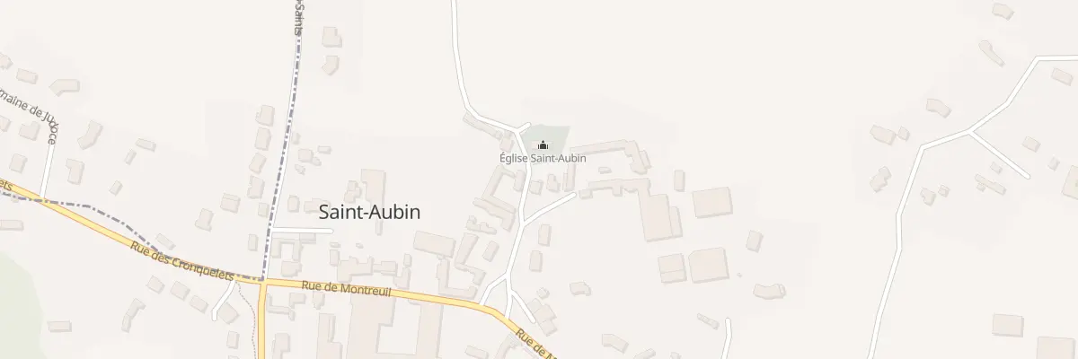 Plan du 1 Rue de la Ferme à Saint-Aubin