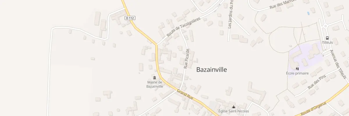 Plan du 7B Rue Picarde à Bazainville