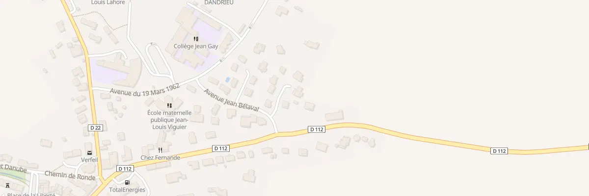 Plan du 2 Imp du Lauragais à Verfeil