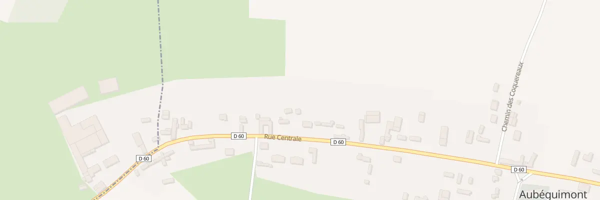Plan du 5062 Le Village à Aubéguimont