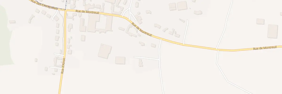 Plan du 18 Rue de Montreuil à Saint-Aubin