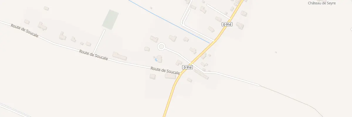 Plan du 7 Le Rival à Seyre