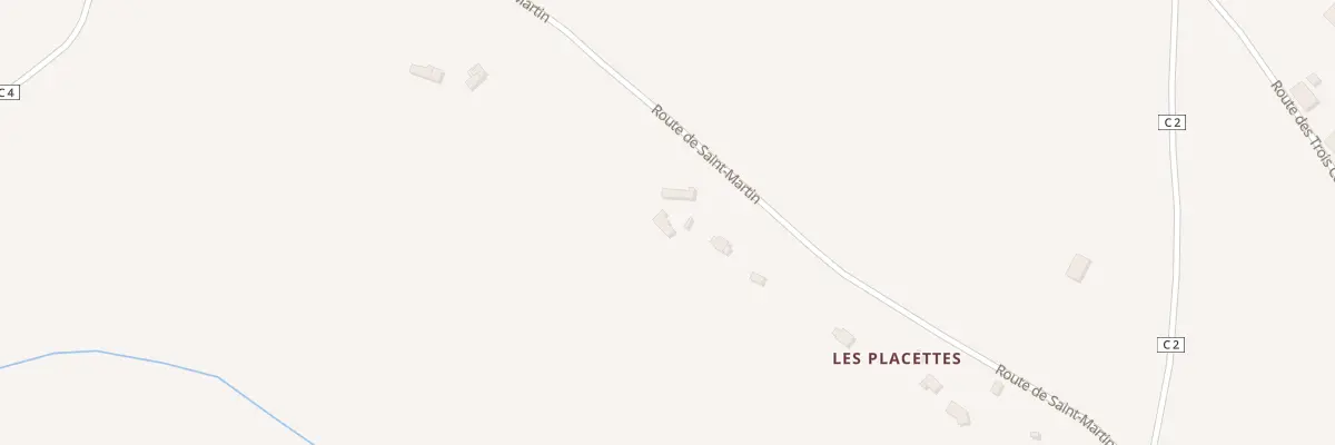Plan du 5090 Las Placettes à Lavaurette