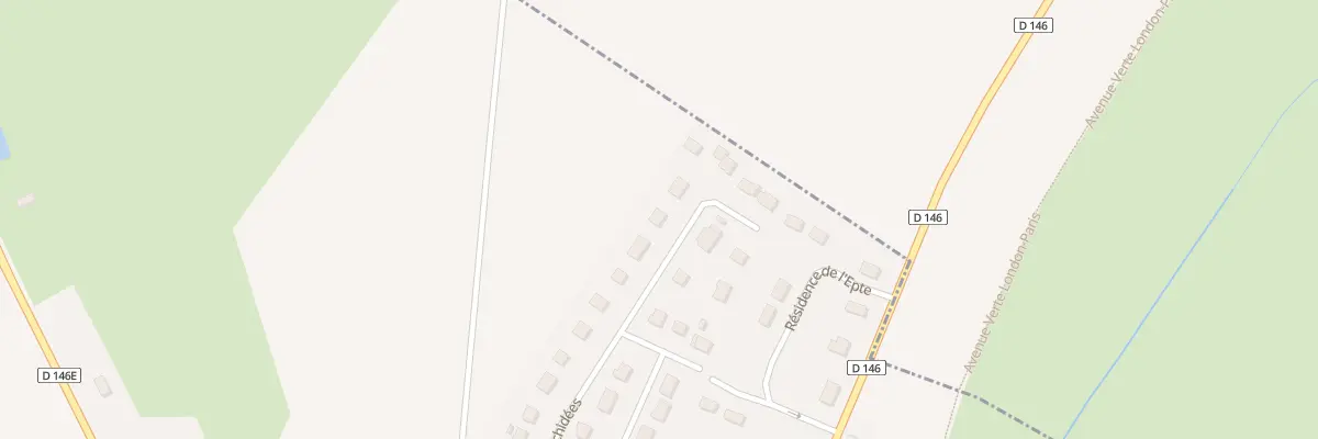 Plan du 15 Rue des Orchidees à Boulleville