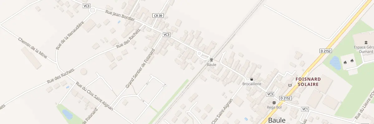Plan du 39 Rue Jean Bordier à Baule