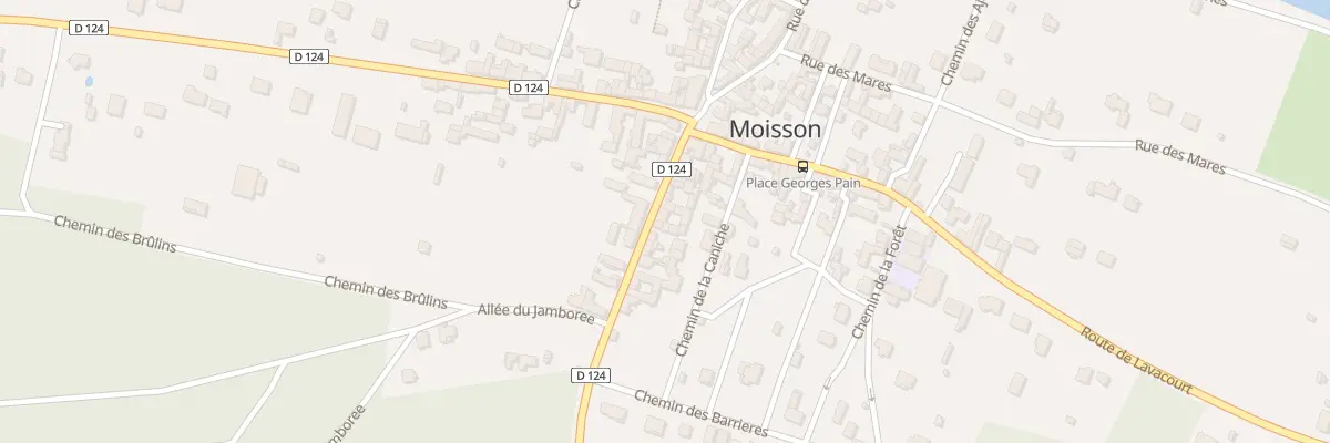 Plan du 5 Rte de la Ballonniere à Moisson