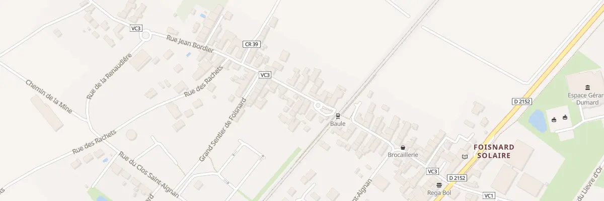 Plan du 41 Rue Jean Bordier à Baule