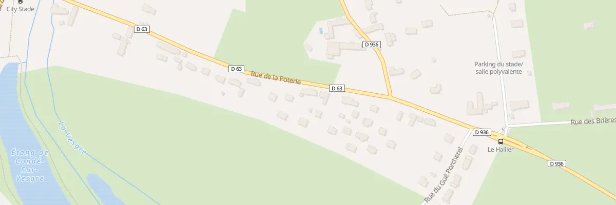 Plan du 24 Rue de la Poterie à Condé-sur-Vesgre