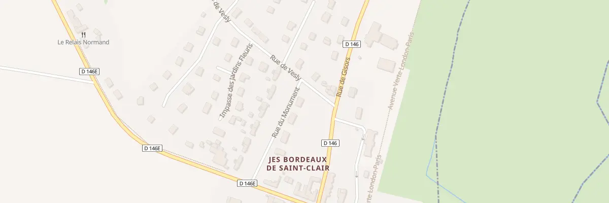 Plan du 8 Rue du Monument à Château-sur-Epte