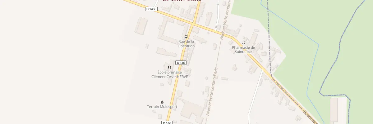 Plan du 23 Rue de la Libération à Château-sur-Epte