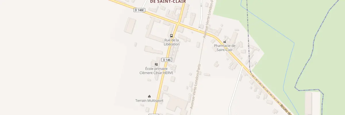 Plan du 21 Rue de la Libération à Château-sur-Epte