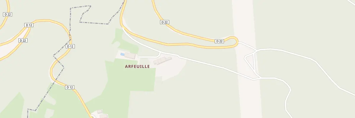 Plan du 5035 Arfeuille à Saint-Priest-Palus